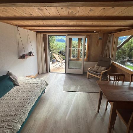Chalet Sonnenheim, Wohnung Mit Panoramafenster Adelboden Exteriör bild