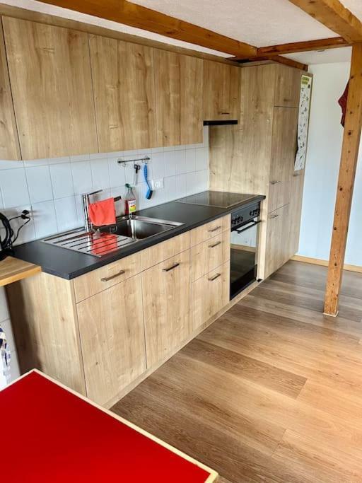 Chalet Sonnenheim, Wohnung Mit Panoramafenster Adelboden Exteriör bild