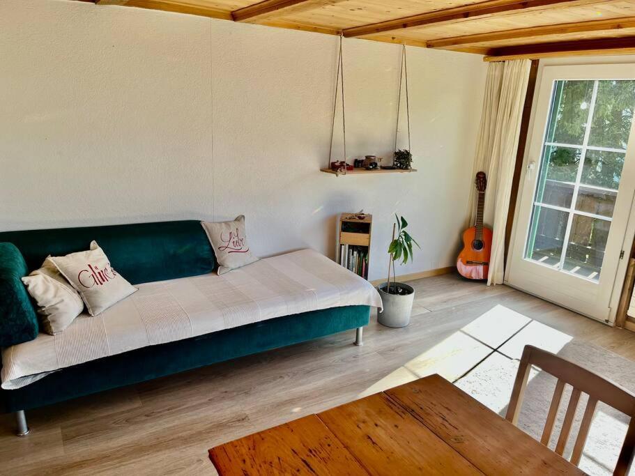 Chalet Sonnenheim, Wohnung Mit Panoramafenster Adelboden Exteriör bild